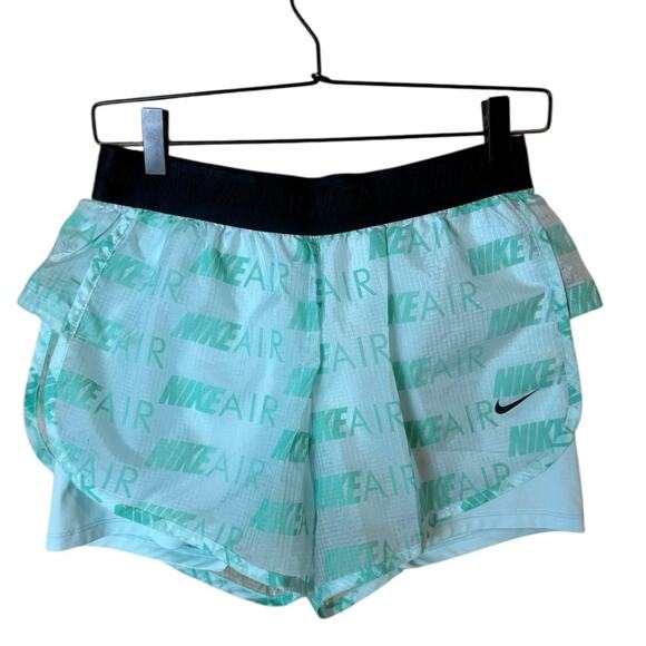 Nike Women's Sz Medium Air 2-In-1 Running Shorts - Picture 2 of 6
